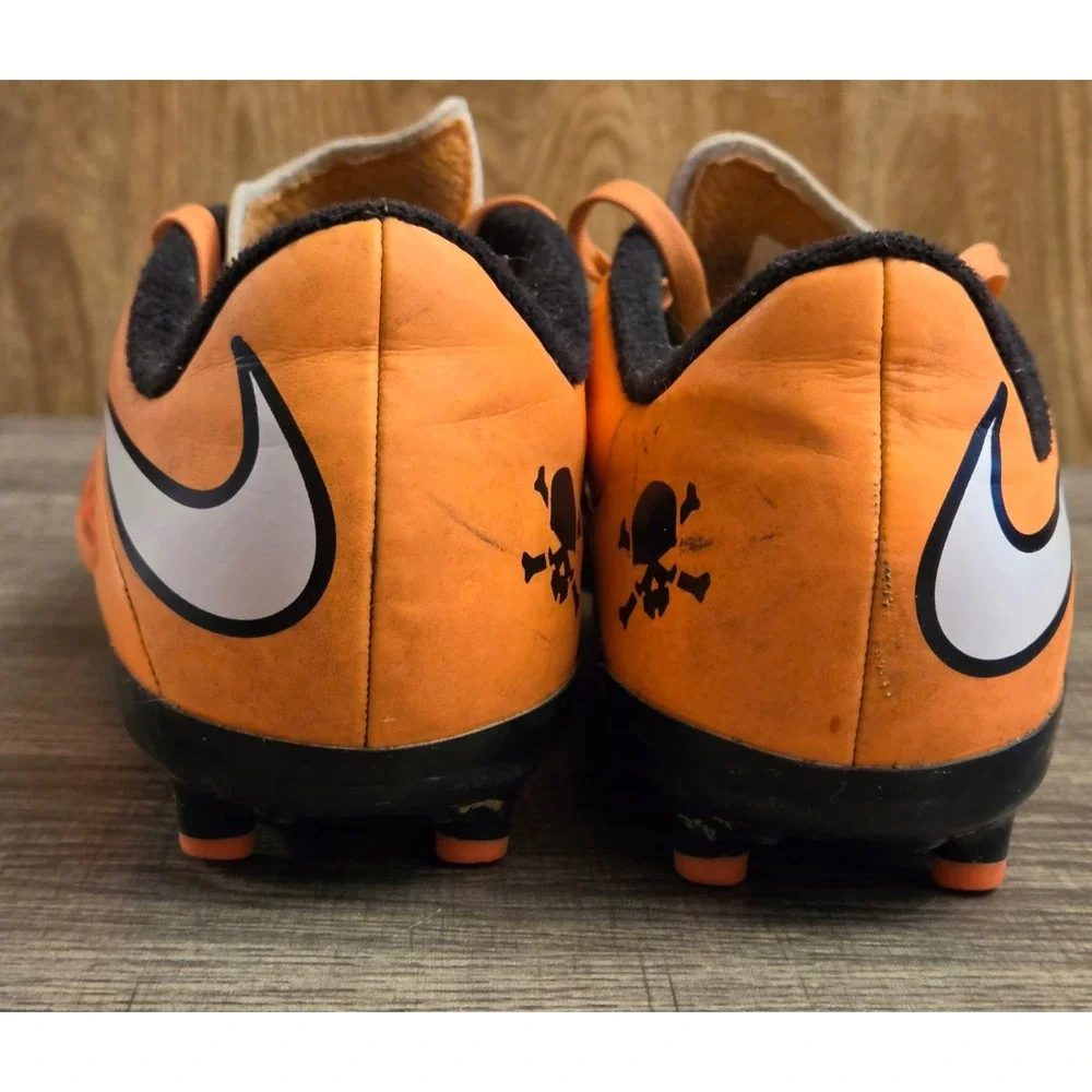 Nike Hypervenom Phantom Soccer Cleats Youth Size 3Y Orange